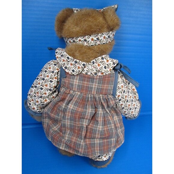 Boyds Bears Jennie Marie Warmheart Teddy Bear w/ Dress 15" - Picture 4 of 7